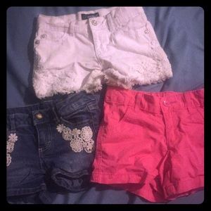 Size 6 girls shorts